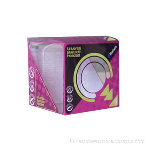 Acetate Folding Gift Box with UV Offset Printing for Packing, Customized Size and Design are Welcome